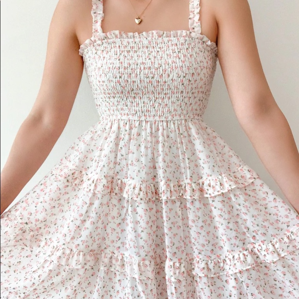 Darling cottage core dress 🍓🍯🌻